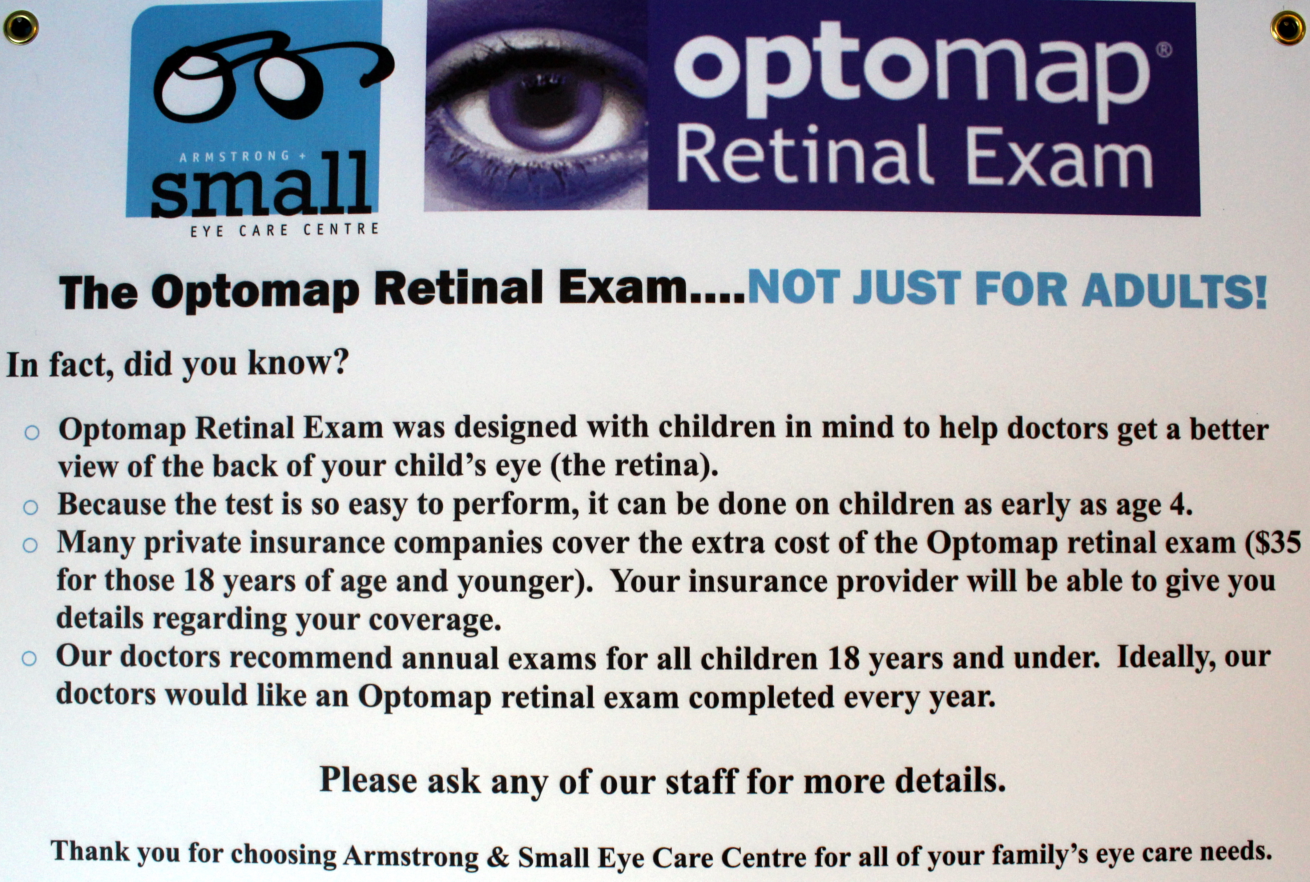 Armstrong & Small Eye Care Centre-0001