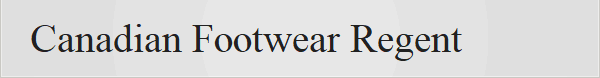Canadian Footwear Regent