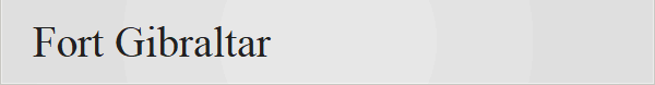 Fort Gibraltar