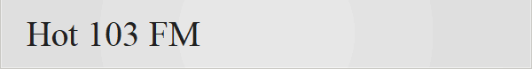 Hot 103 FM