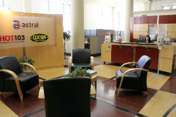 Hot 103 FM Lobby