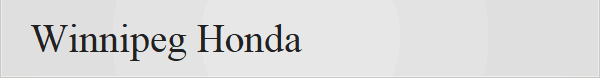 Winnipeg Honda